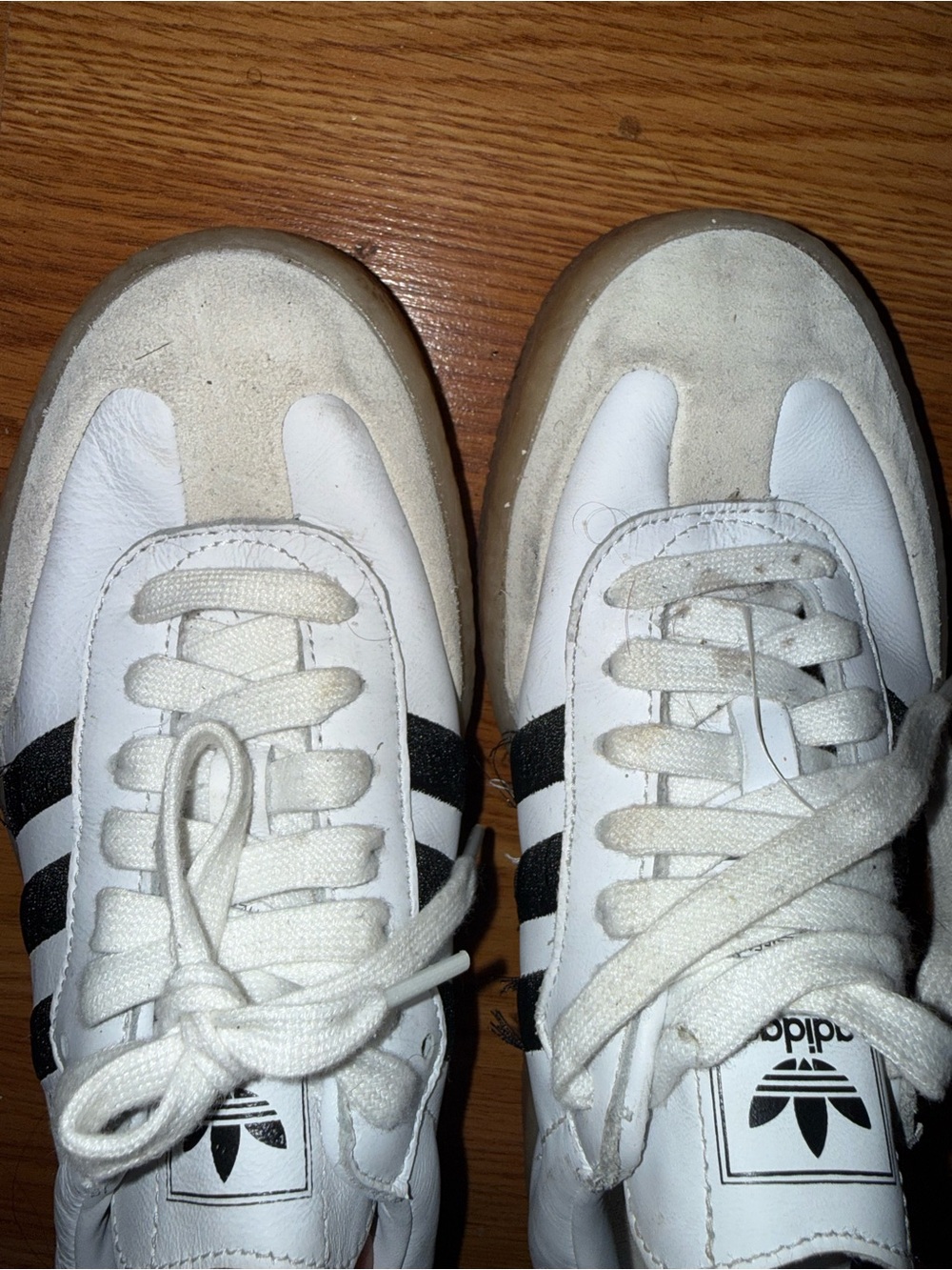 adidas White and Black sambae - Picture 7 of 8